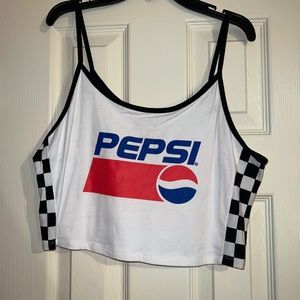 Pepsi crop top